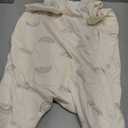 Duomiaomiao 1.5 TOG Toddler Sleep Bag 6-12 Months 100% Cotton Four Season Side Open Zipper Baby Sleep Sack with Feet, Breathable Toddler Wearable Blanket