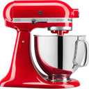 KitchenAid Artisan Series 5 Quart Tilt Head Stand Mixer with Pouring Shield KSM150PS, Passion Red