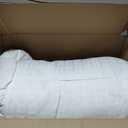 Three Geese Pinch Pleat Waterfowl Feathers and Down Comforter Cal King Size Duvet Insert,750+ Fill Power,1200TC 100% Cotton, Premium All Seasons White Warm Hotel Comforter with 8 Tabs., Cal King: 108x98inches