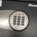 SentrySafe Safe with Digital Keypad Lock, Steel Safe with Interior Lining and Bolt Down Kit for Money, Jewelry, Electronics, 0.58 Cubic Feet, 8.7 x 13.8 x 9.7 Inches, X055