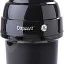 GE Disposall Continuous Feed 1 Horsepower Motor Garbage Disposer, Good for Grinding: Cooked Meat, Beans, & Seeds, Easy Install Kit, Non-Corded, Recommended Families of 4 or More, GFC1020N