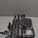 Sign Holder Stand 8.5 x 11, Adjustable Poster Stand for Table Top & Floor, Metal Signage Display Stands, Floor Standing Sign Holder for Advertisement, Tradeshow, Store, Business, 2 Pack (Black)