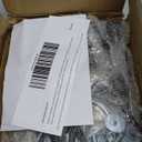 KUAFU 3rd Row Seat Brackets Compatible with 2000-2014 Chevy Chevrolet Tahoe GMC Yukon Style Split 3rd-Row Seats with Strikers and Bolts, Steel and Black