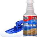Cleaneez Ultimate Floor Restorer & Polish  Revitalize, Protect, Shine Wood, Laminate, Vinyl, Bamboo, Slate, Terracotta & More (1 Bottle W/Microfiber)
