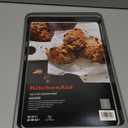 KitchenAid Premium Aluminized Steel Baking Sheet, Nonstick, 10x15 Inch, Contour Silver