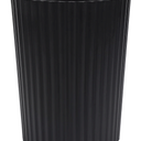 Black Trash Can