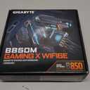 GIGABYTE B850M Gaming X WIFI6E AMD AM5 LGA 1718 Motherboard, mATX, DDR5, 2X M.2, PCIe 5.0, USB-C, WIFI6E, 2.5GbE LAN, EZ-Latch