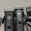 Ufree Beard Trimmer for Men Professional with Hair Clippers, Barber Clippers and Trimmers Set, Electric Razor Shavers for Men, Cordless Mens Grooming Kit for Nose, Ear, Face, Hair, Gifts (Gray)