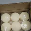 Stonebriar 6 Pack Tall 3 x 3 Inch 18 Hour Long Burning Unscented Ivory Wax Pillar Candles