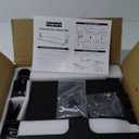 Snughome Height Adjustable Keyboard Tray Under Desk, Pull Out Keyboard & Mouse Tray with Sturdy C Clamp for L Shaped Table, 26.4''(30.9'' Including Clamps)11.8'' Slide-Out Computer Keyboard Drawer