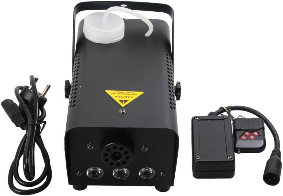 Mini Portable Remote RGB LED 500W Fog Machine DJ Show Stage Smoke Fogger Equipment RGB500