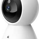 BJR Indoor Security Camera 2K HD, 360 Pan/Tilt Pet Camera with Dual-Band WiFi (5G & 2.4G), Motion Tracking, Color Night Vision, 2-Way Talk, Free 64GB SD Card Included for Home/Baby Monitor