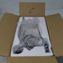 21.6" Boho Petal-Shaped Chandelier Light Fixture, Farmhouse Chandeliers for Dining Room Hand Woven Flower Pendant Light, Coastal Hanging Pendant Light for Kitchen Island Bedroom Living Room