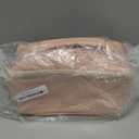 Prite Makeup Bag for Women Travel Waterproof Vegan Leather Cosmetic Bag Open Flat Toiletry Bag With Clear Divider and Handle (Pink) (Medium)