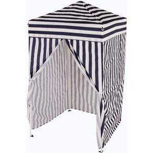 Impact Canopy 4' x 4' Portable Dressing Room, Pop Up Portable Changing Room, Navy Blue / White