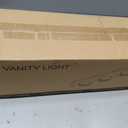 3-Light Bathroom Vanity Light, Brushed Nickel Bathroom Light Fixtures Over Mirror, LED Vanity Lights with 360Rotating Lamp Head(24in)