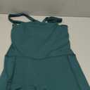 Nirovien Womens Tennis Dress with Built in Shorts Athletic Dresses Workout Dress Skort Dress Golf Outfits (X-Small, Dark Green)