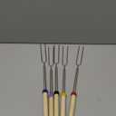 MalloMe Smores Sticks for Fire Pit Long - Marshmallow Roasting Sticks Smores Kit - Smore Skewers Hot Dog Fork Campfire Cooking Equipment, Camping Essentials S'mores Gear Outdoor Accessories 32" 5 Pack