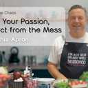 Chef Apron for Kitchen Work multiple Pockets for Cooking Baking BBQ Funny Apron Christmas Thanksgiving Birthday Gifts