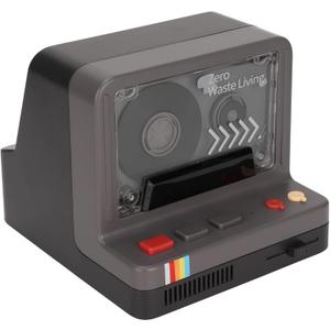 VBESTLIFE Portable Bluetooth Cassette Player, Stereo Tape Retro Speaker With Dual Magnetic Speakers, 5 Light Modes, Support Memory Card, Cable Playback for Entertainment (Black) VBESTLIFE Portable Bluetooth Cassette Player, Stereo Tape Retro Speaker With Dual Magnetic Speakers, 5 Light Modes, Support Memory Card, Cable Playback for Entertainment (Black)