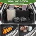 Trunk Mat for 2020-2025 Ford Explorer Rear Cargo Mat All Weather TPE Protector Trunk Liner Accessories