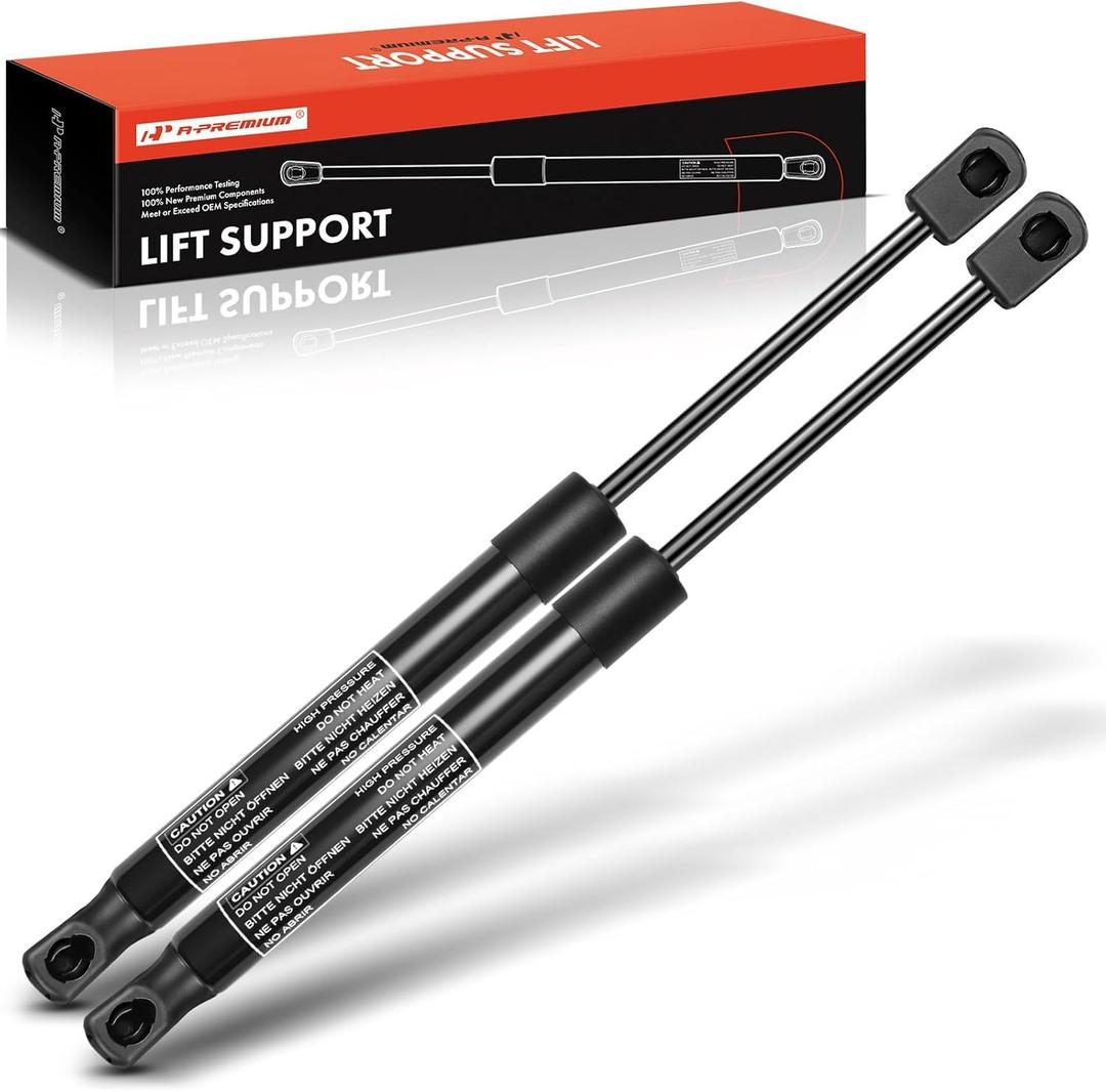 A-Premium Front Hood Lift Supports Shock Struts Compatible with Select BMW Models - 740i 740Li 750i 750Li 760Li Alpina B7 B7L 750i xDrive ActiveHybrid 7 2013-2015 - Replace# 51237289753(2PC Set)