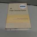 Daily Christian Planner & Goal Setter (Cotton Hardback) - Faith Planner & Daily Devotional, Goal Setting, Prayer Journal, Bible Journal, Christian Gifts For Men & Women