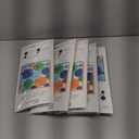 EpiqueOne 20-Piece Tissue Paper Pom Poms Party Decorations Kit - Orange, Blue, Teal, Green & Light Green | Different Sizes - 6", 8", 10", 12" & 14" | Ideal for Birthdays, Bridal or Baby Showers & More, Pack Of 5