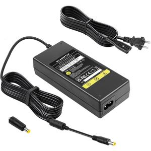 Universal 42V 2A Fast Charger Compatible with GOTRAX GXL V2, G2, G3, G4, Apex, Glider, XR Elite, Supply DC 5.5 * 2.1mm with 5.5 * 2.5mm Adapter for 36V 10S Li-on Battery