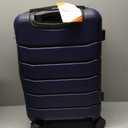 NEWBULIG 20 Inch Carry on Luggage, Lightweight Expandable Rolling Suit Case with TSA Lock, Hard Shell ABS Suitcase with Double Spinner Wheels, Blue