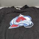 Calhoun NHL Surf & Skate Men's Garment Dyed Vintage T-Shirt (X-Large, Colorado Avalanche)