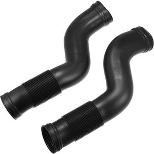 uxcell 1 Pair Car Air Intake Hose Tube for Mercedes-Benz GL450 GL550 2008-2012 No.A1645051461/A1645051361 Plastic Black