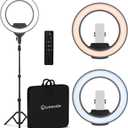 Lume Cube Ring Light Pro | Wireless Professional Lighting for Photography, Streaming, Video | Fully Adjustable Color and Brightness | Includes Sturdy, Portable Tripod Mount and Padded Carrying Case