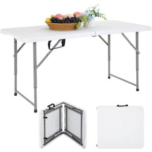 PayLessHere | 4FT Folding Table | White | Portable Plastic Table