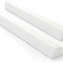 Shinnwa Bed Bumpers for Toddlers (2-Pack) Memory Foam Rail & Adults, Safety Guard Queen, King, Full Bed, Sleep Long Pillow Pads with Non-Slip Bottom Machine Washable Cover