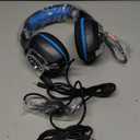 Gaming Headset for PC, Ps5, Switch, Mobile, Gaming Headphones for Nintendo with Noise Canceling Mic, Deep Bass Stereo Sound (Black Blue)