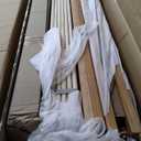 Mellow Naturalista Grand - 12 Inch Solid Wood Platform Bed with Wooden Slats - No Box Spring Needed - King (Natural Pine)