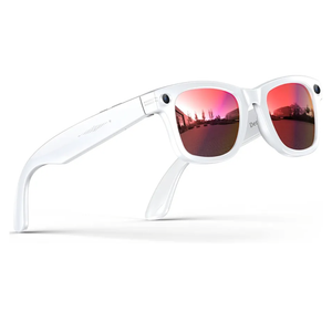 Smart Glasses with Camera, 800w Anti-Shake Camera Glasses, Ai Real-Time Translation, Ai Object Recognition, Voice Assistant, IP67 Sunglasses for Men Women Suitable for Driving and Outdoor Activities