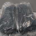 Windyun Reusable Grocery Bags Large Non Woven Shopping Bags with Handles Foldable Portable Tote Bulk, 12.6 x 11.8 x 6.3 Inch(Dark Green,50 Pcs)