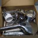 Hibbent All Metal 10'' Dual Filtered Rainfall Shower Head Combo, High Pressure Handheld Shower Head with 16'' Adjustable Extension Arm, 20 Stage Shower Filter, 10-spray, 71'' Hose, Brushed Nickel