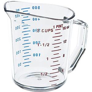 Camwear Plastic Clear Measuring Cup
