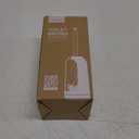 HAMITOR Toilet Bowl Brush Holder Set: Bathroom Deep Cleaning Toilet Cleaner Scrubber Under Rim with Curved Bristle for Dead Corner Clean - Hidden Rv Toilet Decorative Accessories with Caddy- Gray (1 pack)