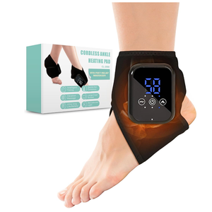 Vita Feet Relief Ankle Heating Pad with Vibration – Foot & Leg Relaxation Support – Cordless Portable Calf Wrap for Comfort & Recovery