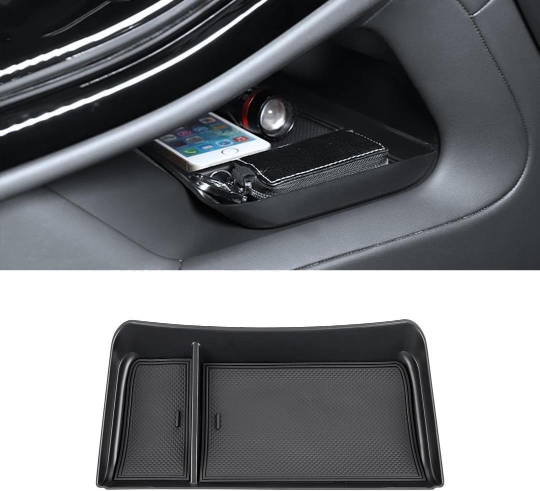 Center Console Organizer Tray Compatible with Range Rover Sport 2025 2024 2023, Storage Box Under Gear Shift Panel Interior Accessories