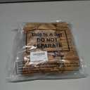 Suclain 48 Pcs Velour Triangle Powder Puff Soft Velour Makeup Puff for Face Powder Makeup Triangle Sponges for Wet and Dry Cosmetic Foundation Loose Mineral Body Tool(Brown)