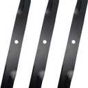 3PCS 110-6837-03 Lawn Mower High Lift Blades Compatible with Toro Timecutter Z5000 74370 74372 74373 74374 74375 74376 for 50'' Deck Replace OE 110-6837-03 112-9759-03 115-5059-03
