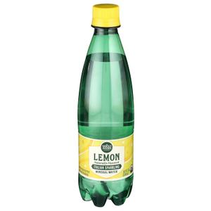 Whole Foods Market, Lemon Sparkling Mineral - unit, 500 ml (EXP 07/24/26)