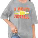 Football Shirts for Girls Boys Game Day Shirt Softball Season Kids Tee Print Short Sleeve Top