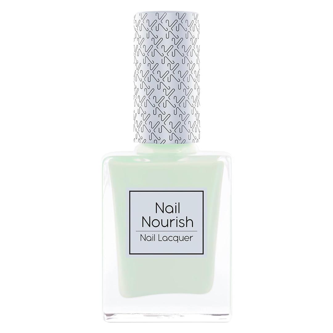 Kay Beauty Nail Nourish Nail Enamel Polish, Soft Fern 04, 0.3 oz - Quick Dry - Gel Effect - Lustrous Shine - Hydrating - Enriched With Avocado Oil and Vitamin E - Vegan - Cruelty-Free - Paraben-Free