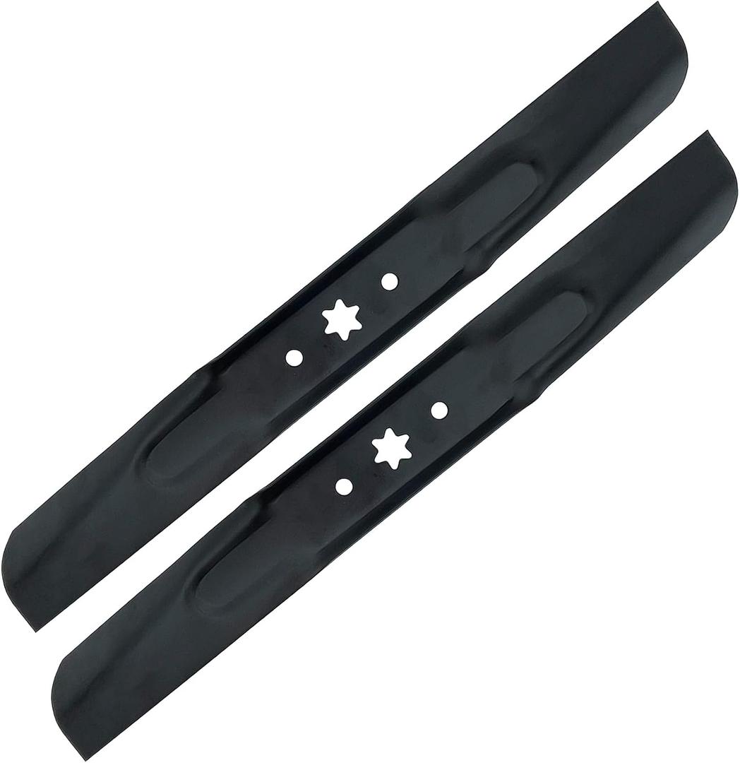 942-04308 942-04308A Mower Blades -2 Blades- High Lift fits for Troy BIlt Bronco Mustang Cub Cade RZT MTD Craftsman with 42" Cutting Deck Replaces 742-04308 742-04312